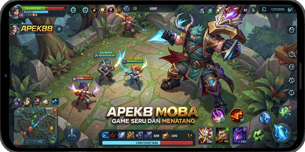 Gameplay seru dan menantang di dunia APEK88.