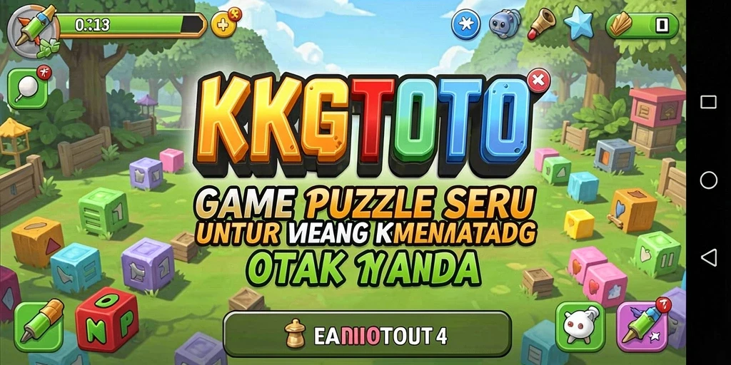 Tampilan gameplay seru dari KPKTOTO dengan teka-teki menantang.