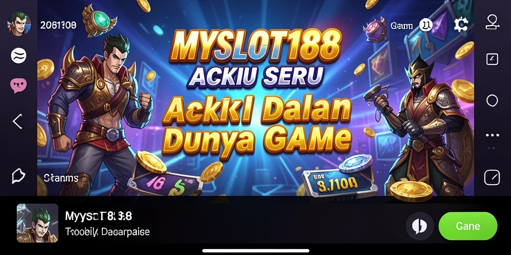 Tangkapan layar gameplay MYSLOT188 menampilkan aksi mendebarkan dalam pertempuran.