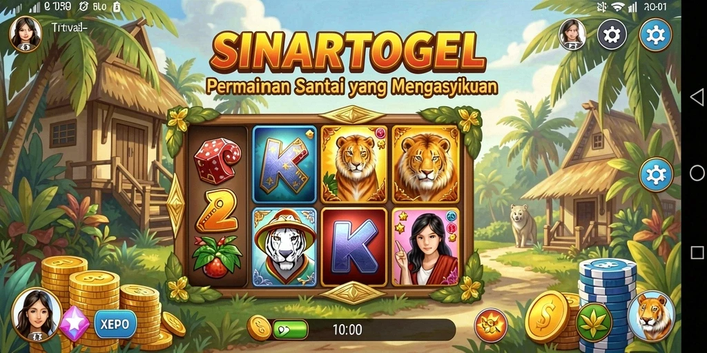 Tampilan gameplay SINARTOGEL yang seru dan interaktif.