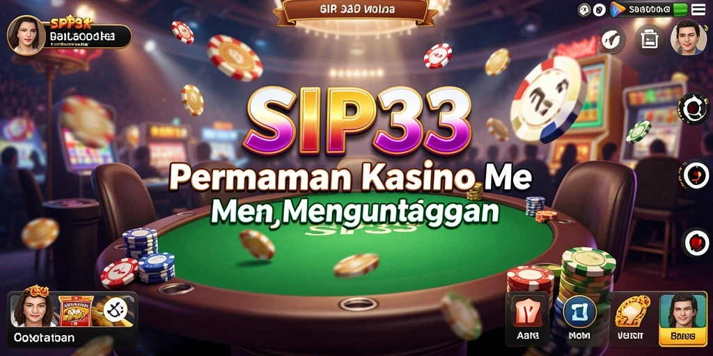 Tampilan gameplay seru dan penuh tantangan di SIP33.