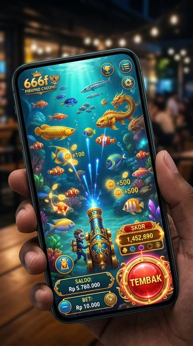 Tampilan antarmuka 666f yang sederhana dan user-friendly.